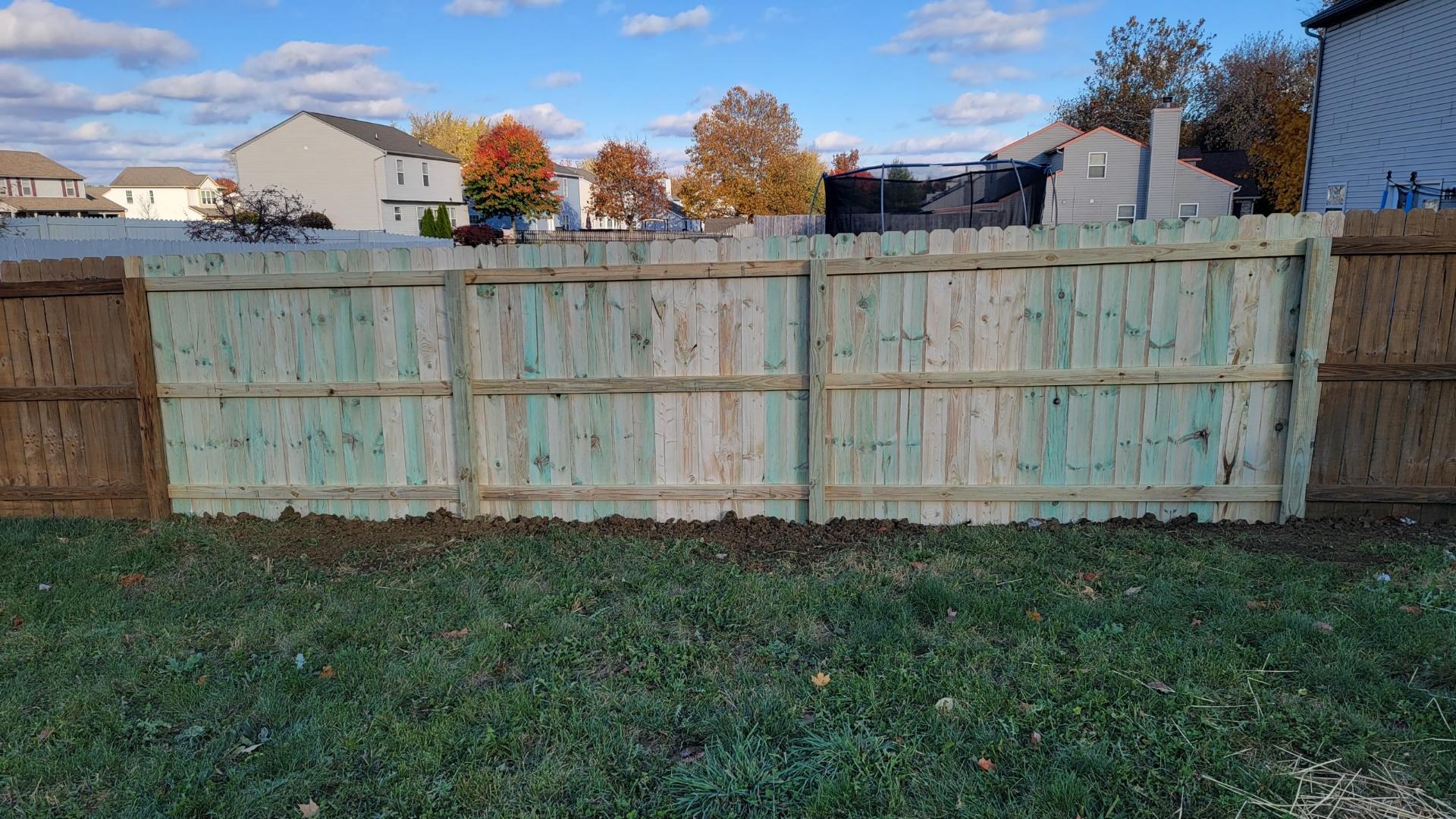 privacy fence replacement in Indianapolis