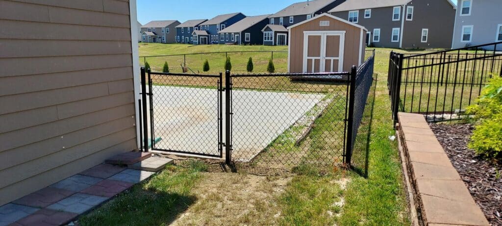 chain link fence installation in Indianapolis