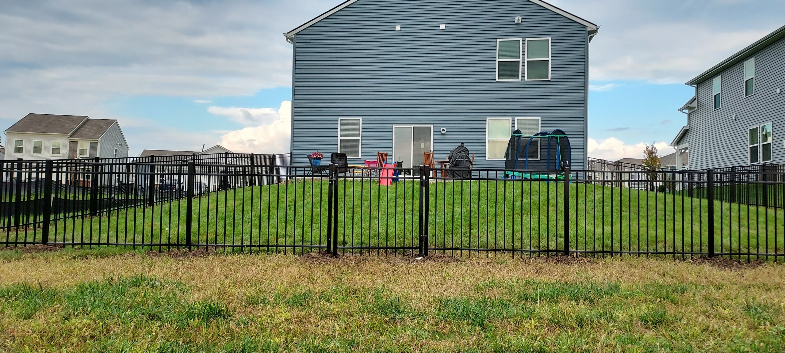 aluminum fence installation services in indianapolis