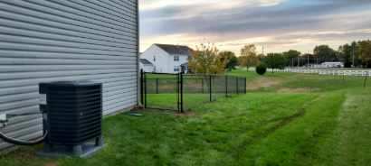residential chain link gate installation services in Indianapolis