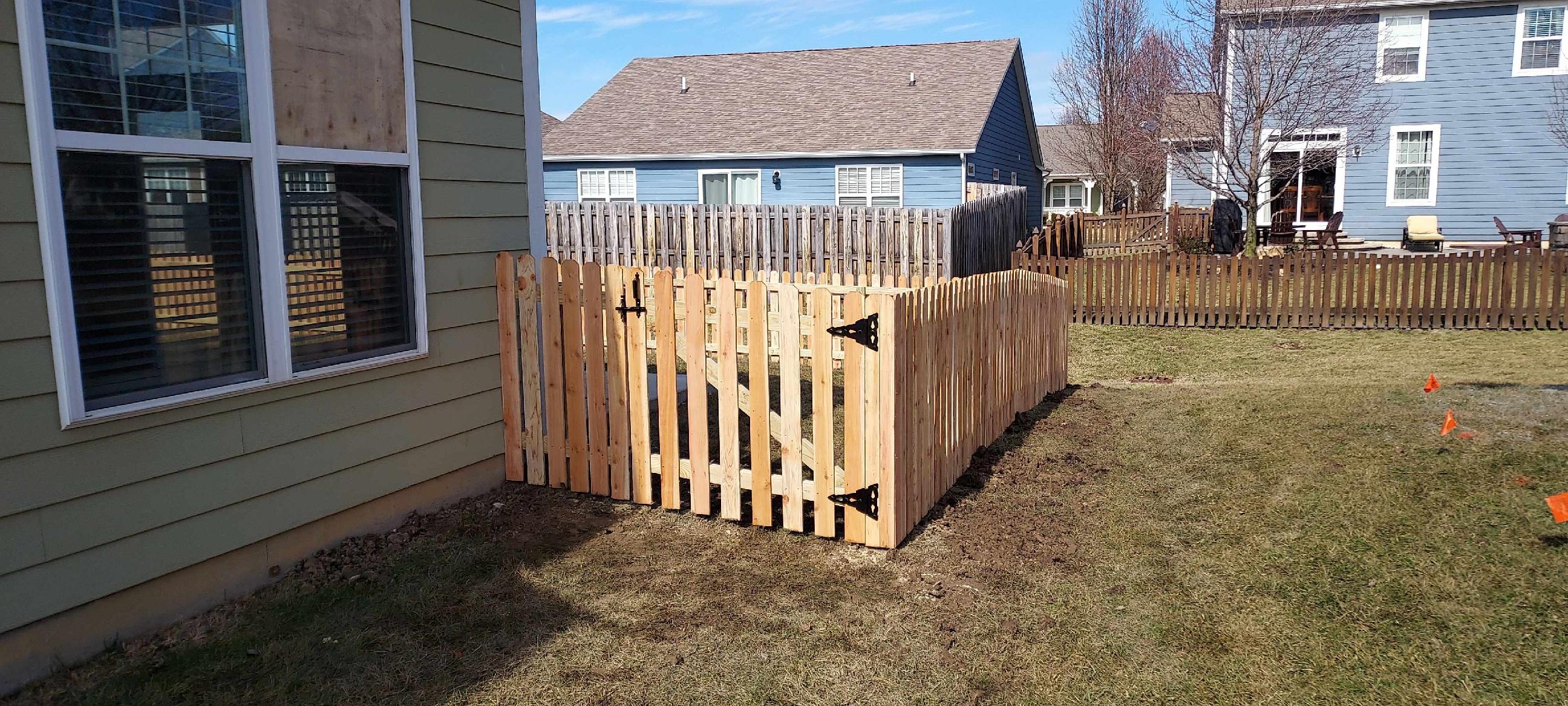 professional wood fencing services in Indianapolis
