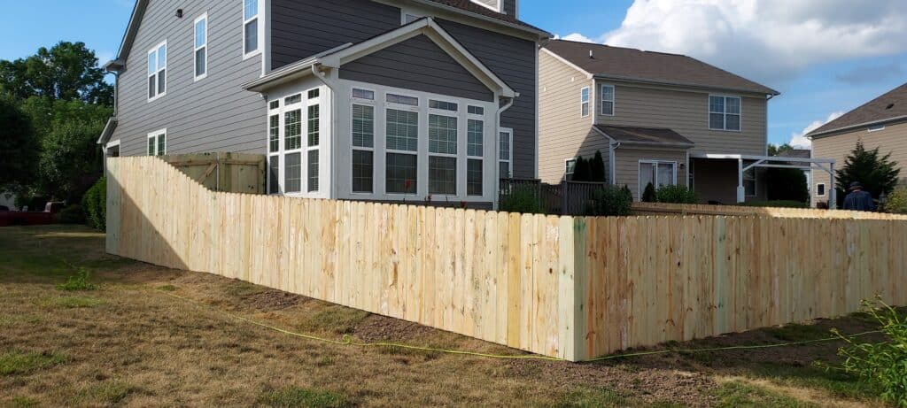 professional wood privacy fence installation services in Indianapolis