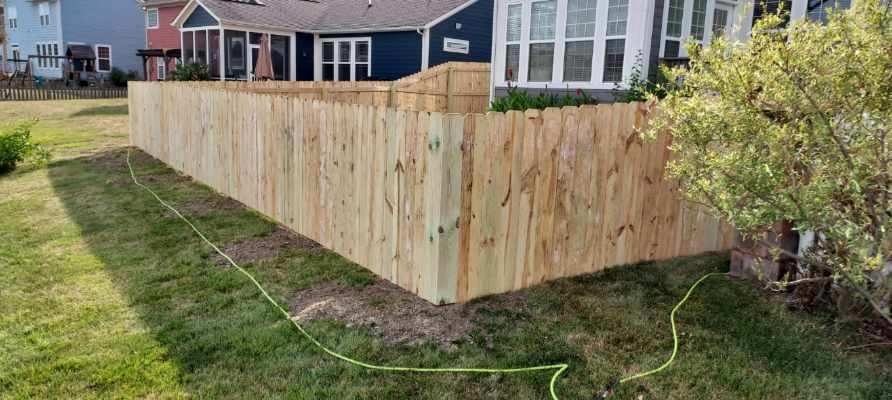 wood fencing services for homes in Indianapolis
