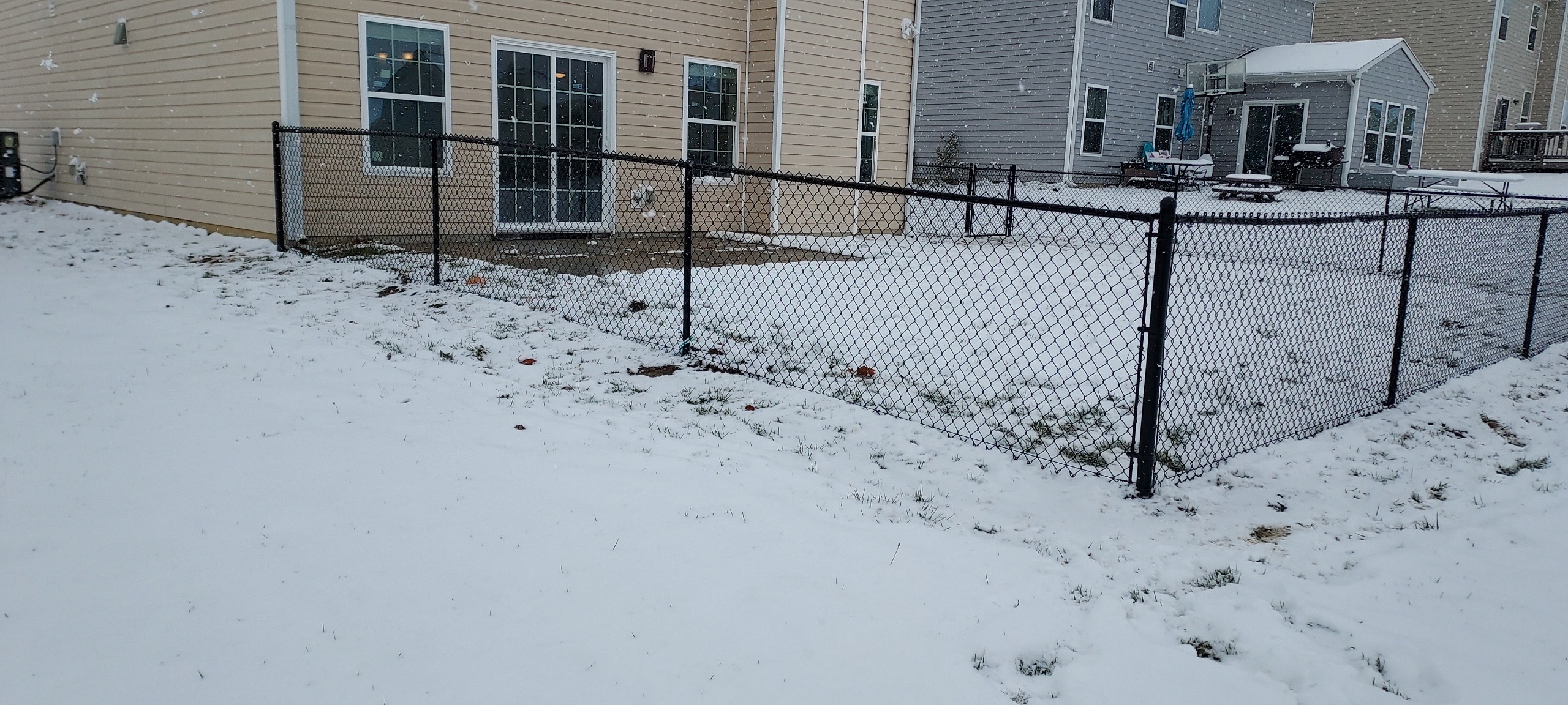 residential chain wire fencing in Indianapolis