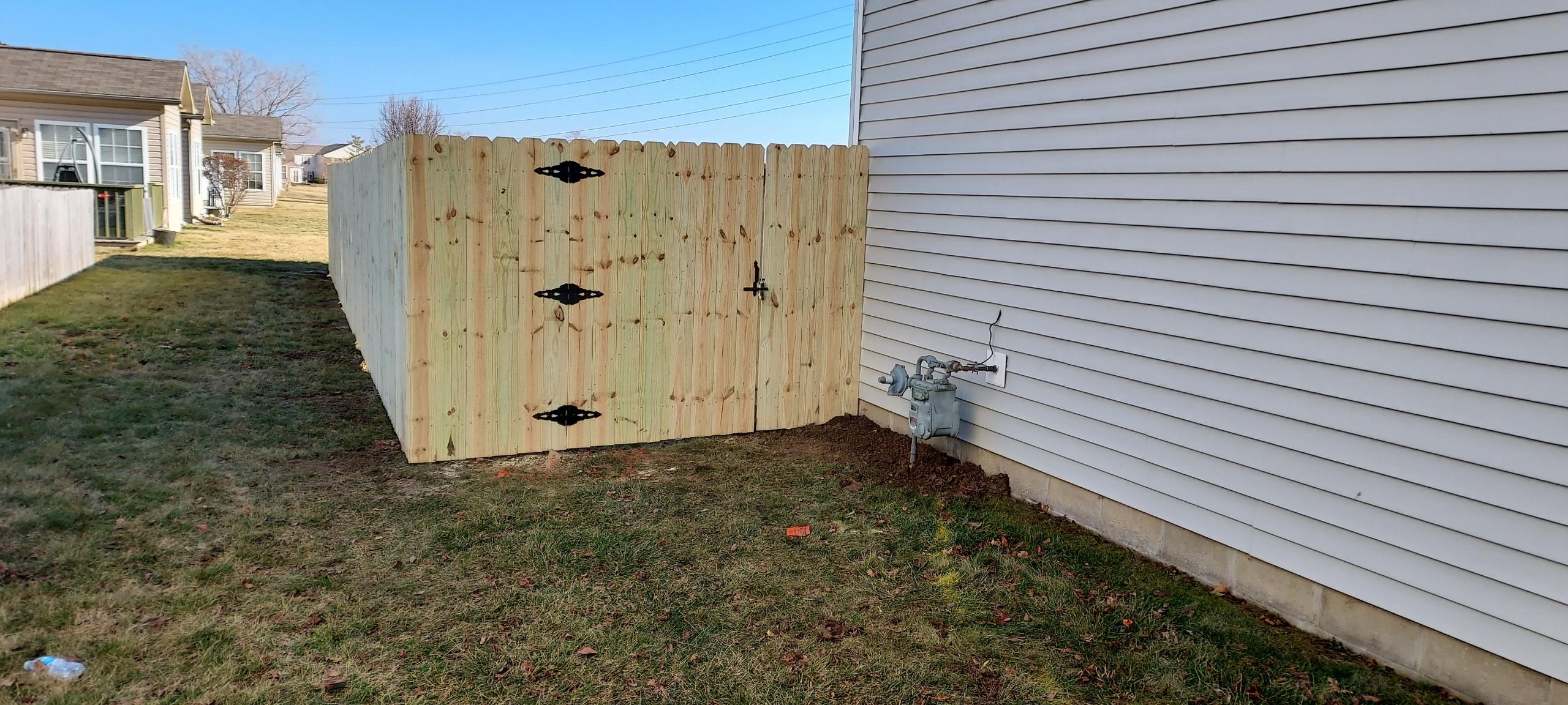 residential wood fencing services in Indianapolis